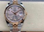 Clean Factory Rolex Datejust 3235 champagne Face Watch 41mm
